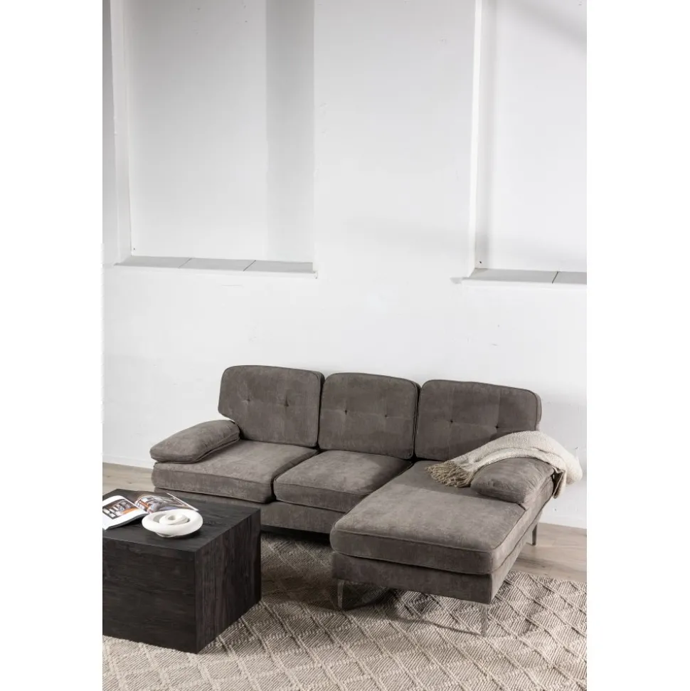 Remis divansoffa - Mörkgrå