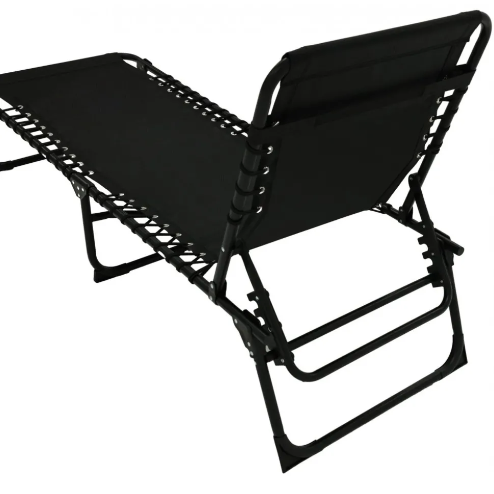 Örgryte solsäng - Ställbar | Svart