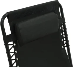 Örgryte solsäng - Ställbar | Svart