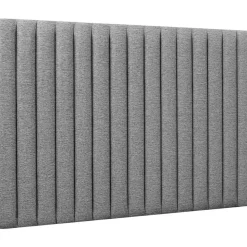 Ribbersborg sänggavel (Grått tyg) - Valfri bredd