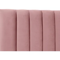 Ribbersborg sänggavel (Rosa sammet) - Valfri bredd