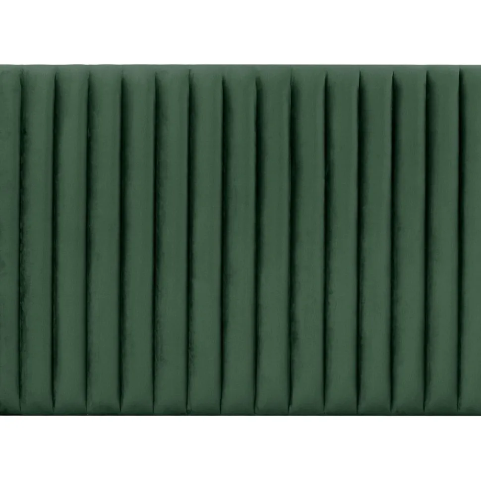 Ribbersborg sänggavel (Smaragdgrön sammet) - Valfri bredd