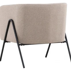 Rika fåtölj - Beige/Svart