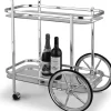 Rochester Serveringsvagn i krom + Textilrengöring för möbler