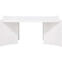 Rogaland soffbord 100 x 100 cm - Whitewash