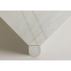 Rogaland soffbord 100 x 100 cm - Whitewash