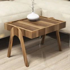 Roma satsbord 53,6 x 40 cm - Valnöt