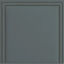 Ronja sänggavel med nitar 180 cm - Blå