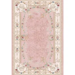 Rosa matta i sammet 80x150 cm