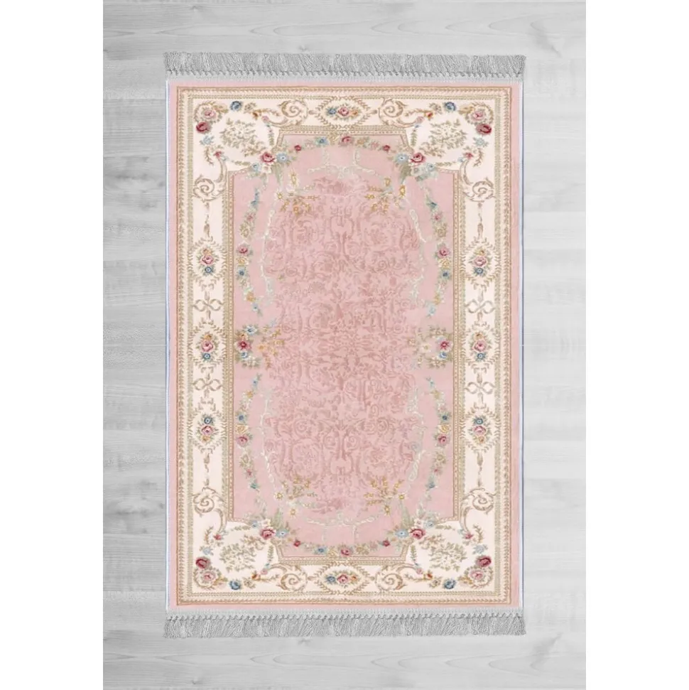 Rosa matta i sammet 80x150 cm