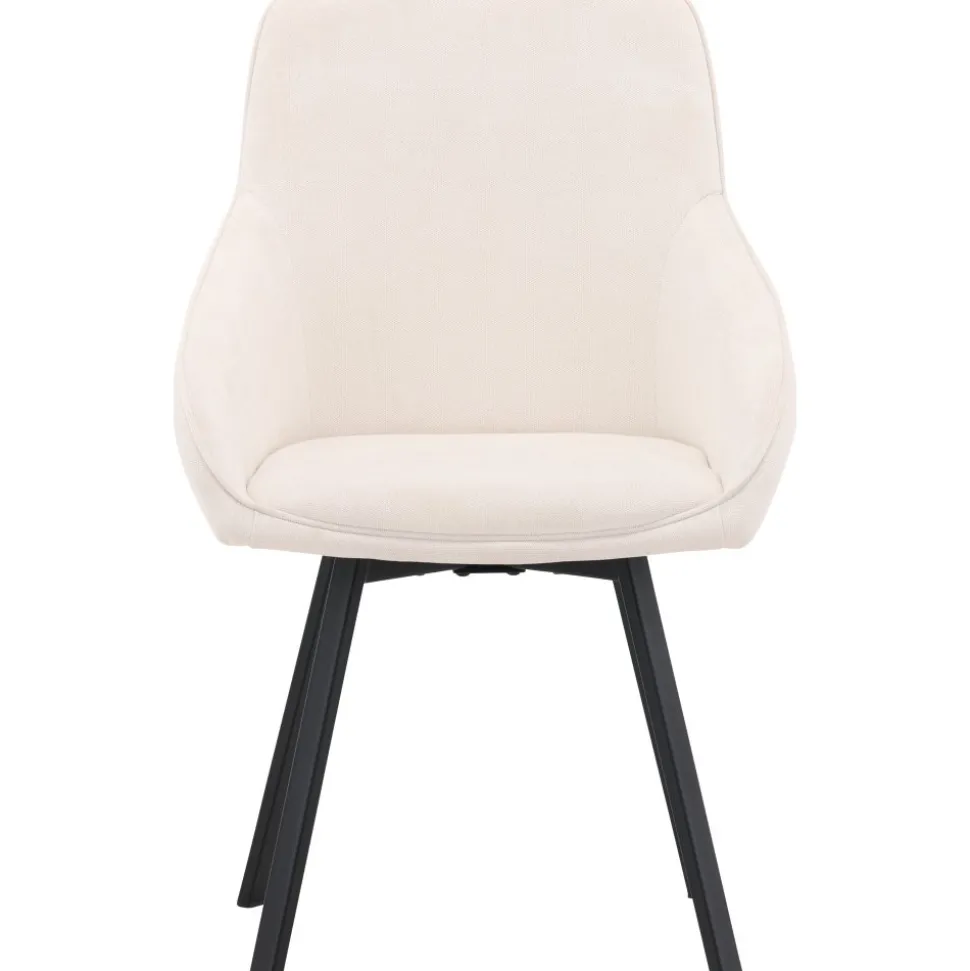 Rosie matstol - Beige/svart