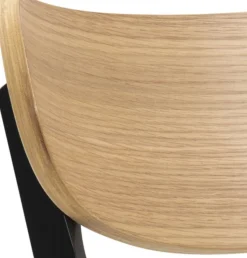 Roxby matstol - Ek/svart