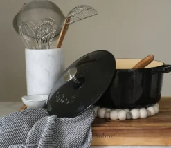 Sabor gryta i gjutjärn 4,4 liter svart