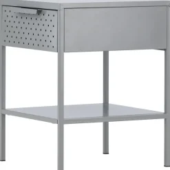 Sacramento sängbord - Ljusgrå