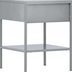 Sacramento sängbord - Ljusgrå