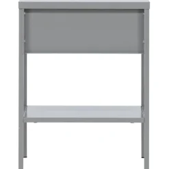 Sacramento sängbord - Ljusgrå