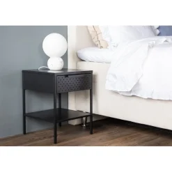 Sacramento sängbord - Svart