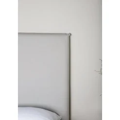 Saga sänggavelöverdrag 180 cm - Ljusgrå