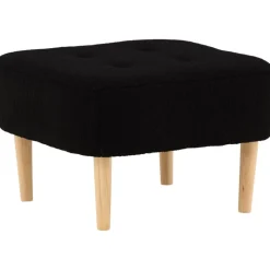 Salina sittpuff - Svart