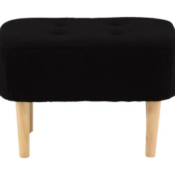 Salina sittpuff - Svart