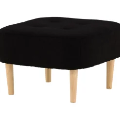 Salina sittpuff - Svart