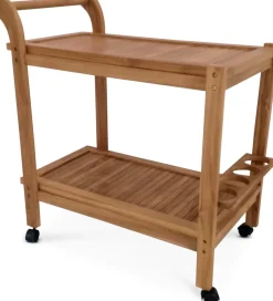 Saltö serveringsvagn i Teak + Textilskydd för utemöbler