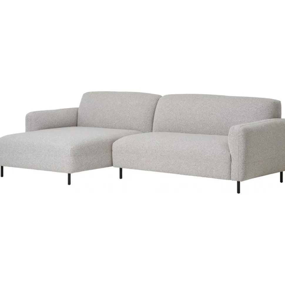 Salvador divansoffa vänster - Ljusgrå