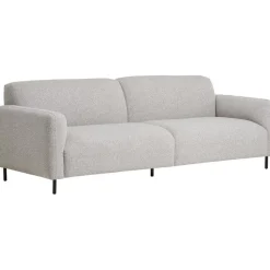 Salvador 3-sits soffa - Ljusgrå bouclé