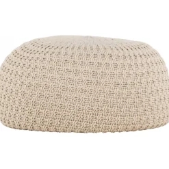 Sam sittpuff Ø60 cm - Beige