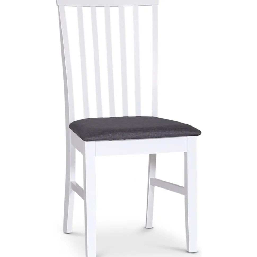 Sandhamn Alice matstol - Vit / Grå