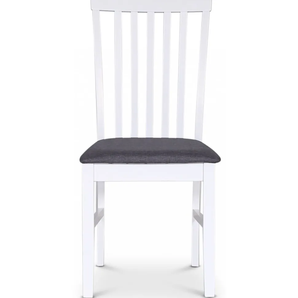 Sandhamn Alice matstol - Vit / Grå