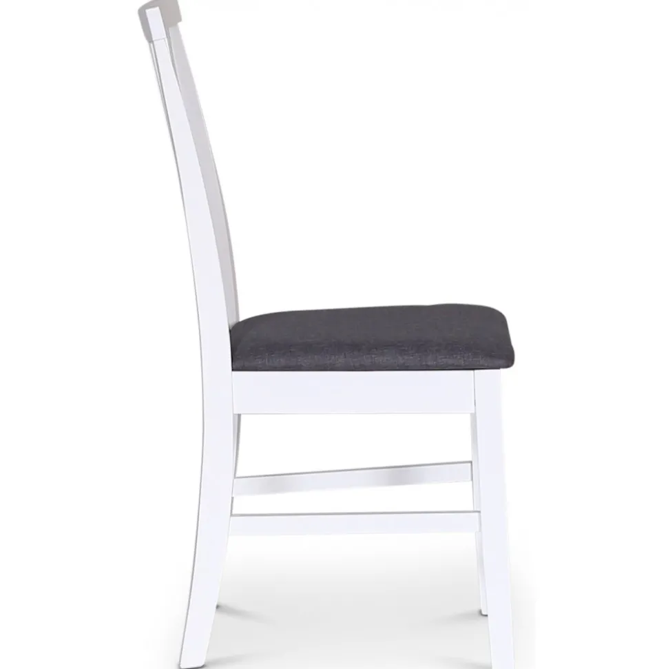 Sandhamn Alice matstol - Vit / Grå