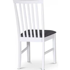 Sandhamn Alice matstol - Vit / Grå + Möbeltassar