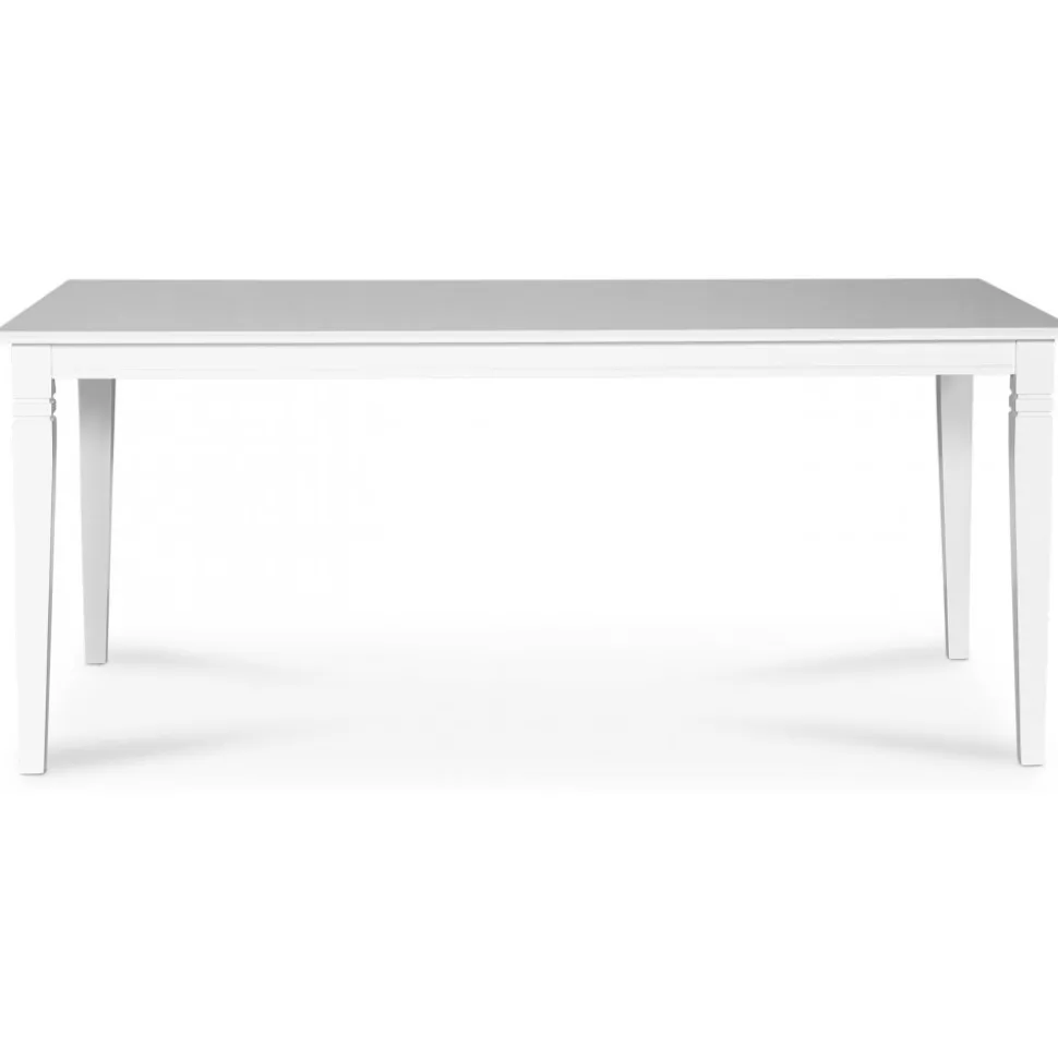 Sandhamn matgrupp; 180x95 cm bord med 6 st Fårö matstolar + 6.00 x Stolsdyna