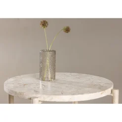 Sandhamn soffbord Ø40 cm - Beige