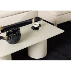 Sandvika soffbord 120 x 50 cm - Beige