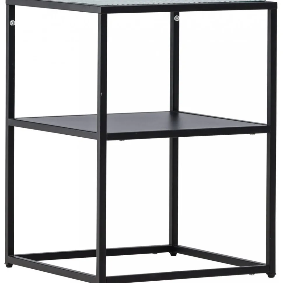 Sao paulo sidobord 40 x 40 cm - Svart