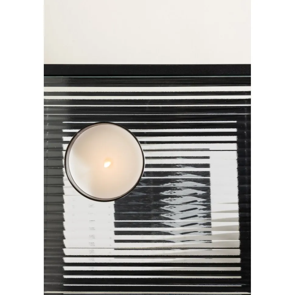 Sao paulo sidobord 40 x 40 cm - Svart