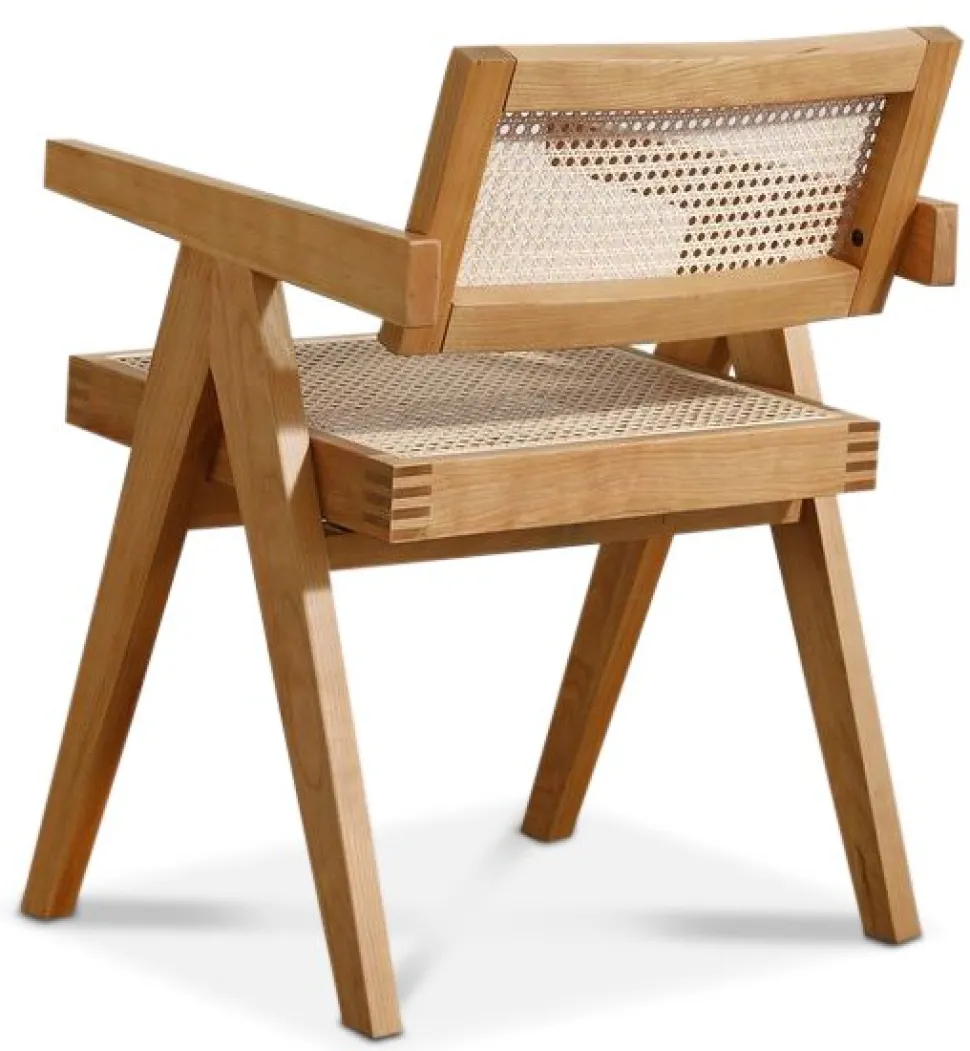 Sara karmstol - Ek/rotting + Fläckborttagare för möbler