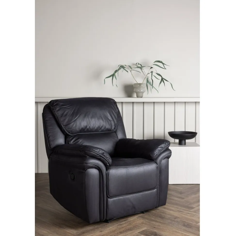 Saranda reclinerfåtölj - Svart