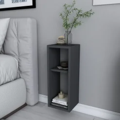 Sault sängbord - Antracit