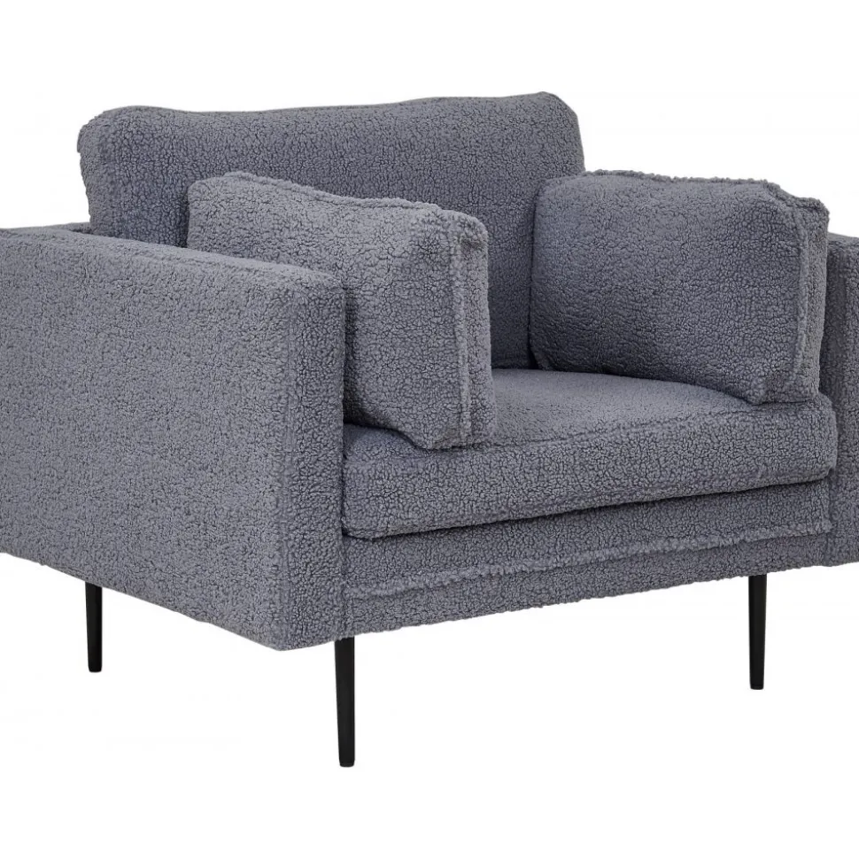 Savanna fåtölj - Grå Teddy