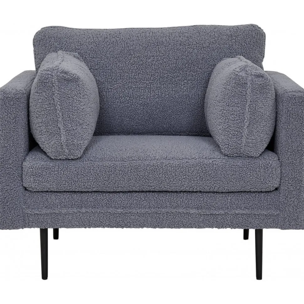 Savanna fåtölj - Grå Teddy