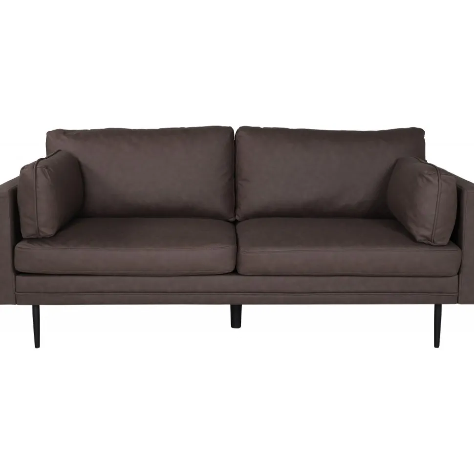 Savanna 2-sits soffa - Brun microfiber