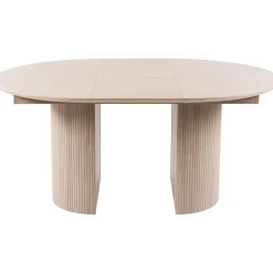 Scarlett matbord ø120 cm - Vitpigmenterad ek