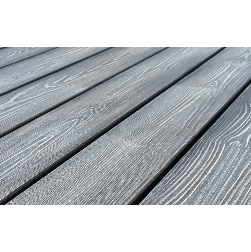 Scottsdale matbord Ø112 cm - Shabby Chic Grå/Vit + Rengöringsmedel för utemöbler