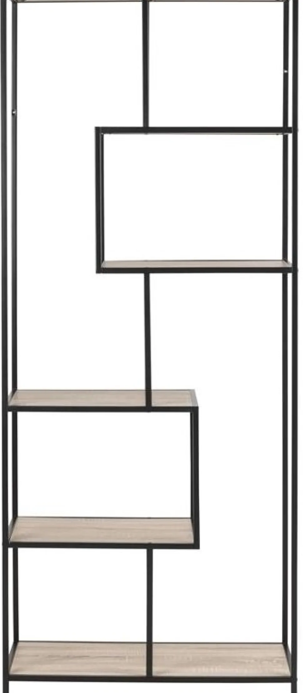 Seaford bokhylla ek / svart + Fläckborttagare för möbler