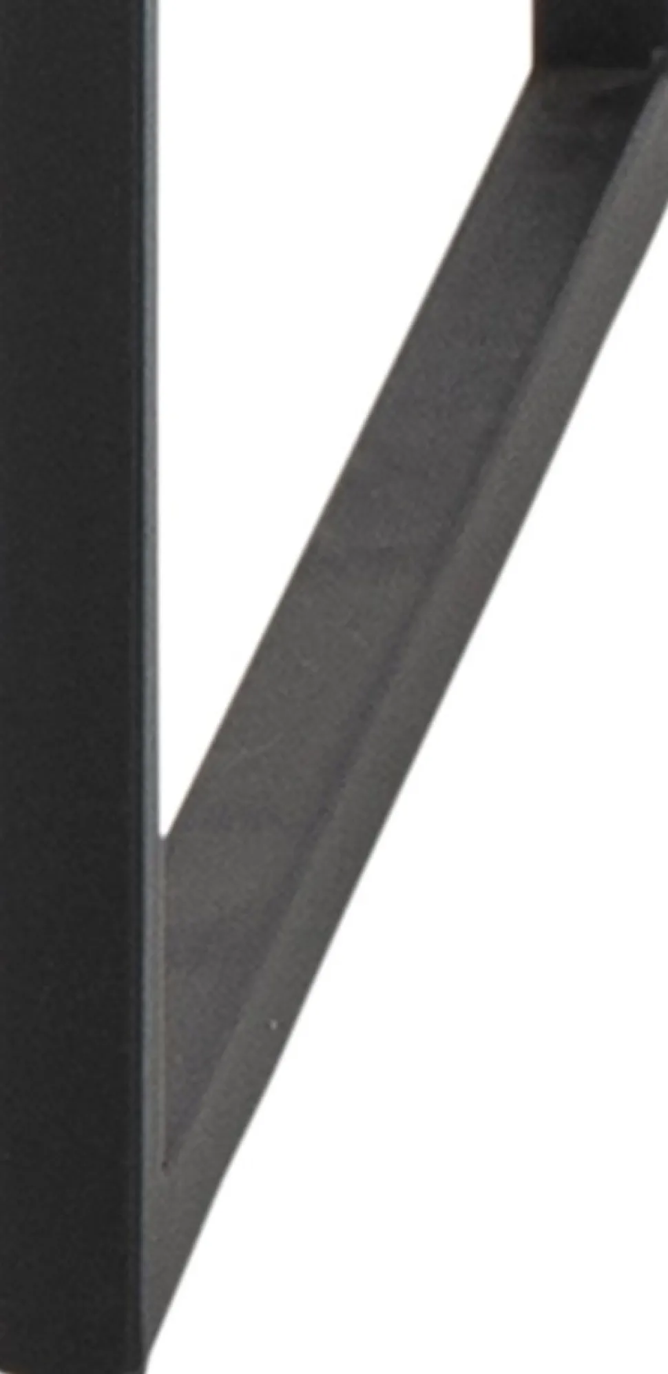 Seaford skrivbord 110 cm - Ek/svart + Möbeltassar