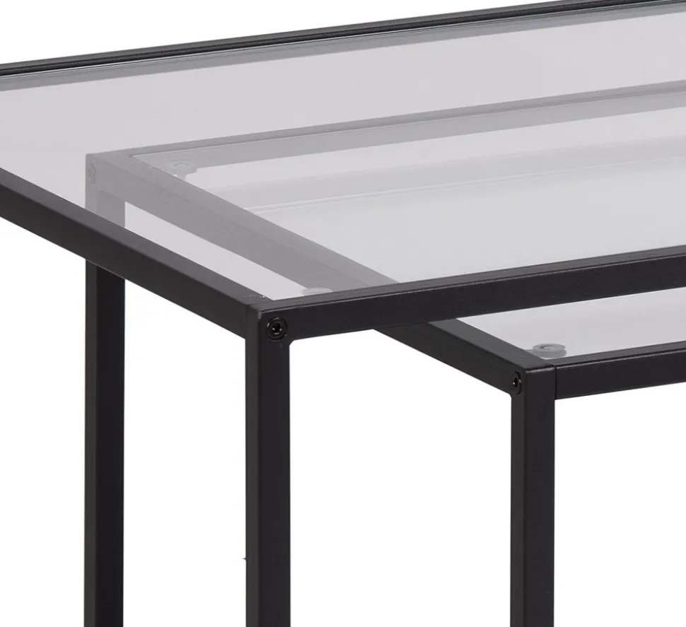 Seaford soffbord 55/90 cm - Svart