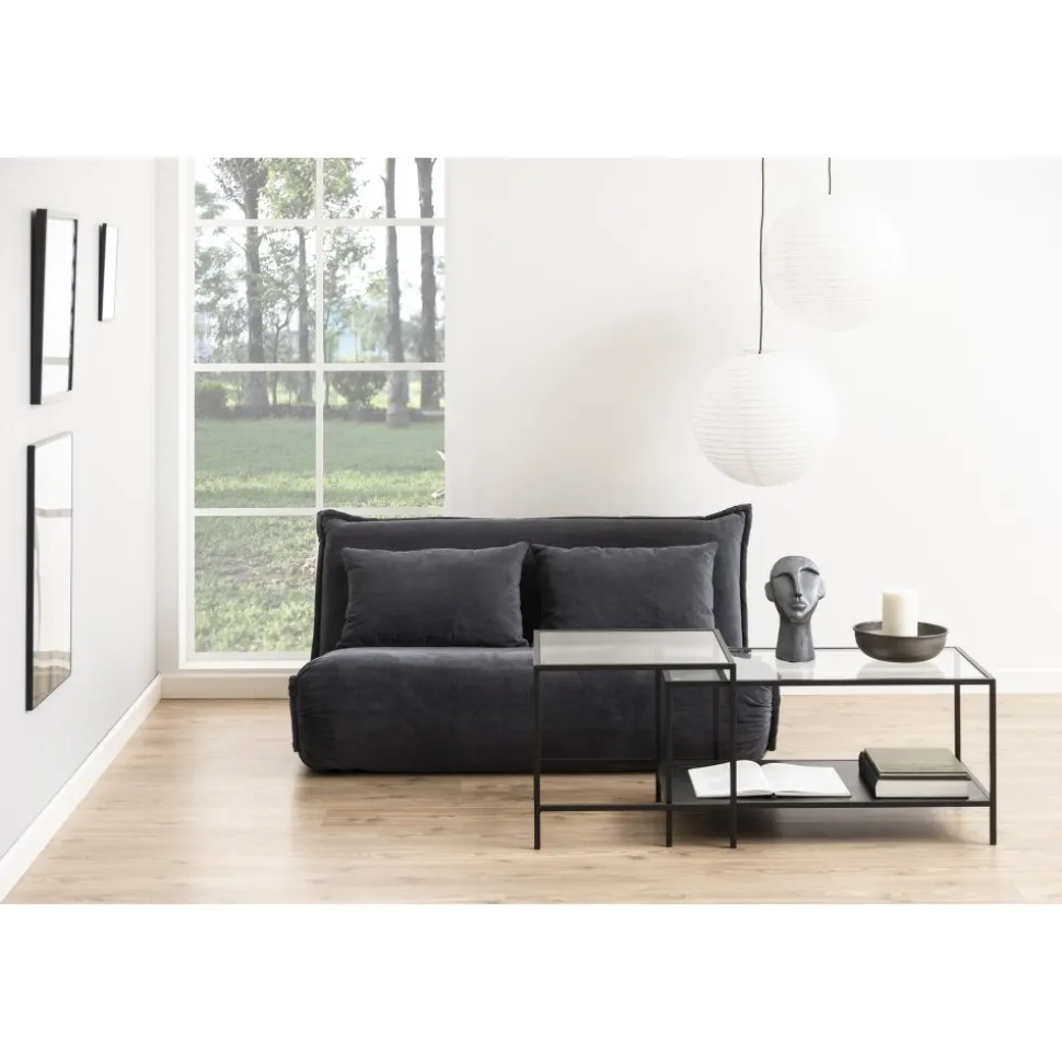 Seaford soffbord 55/90 cm - Svart